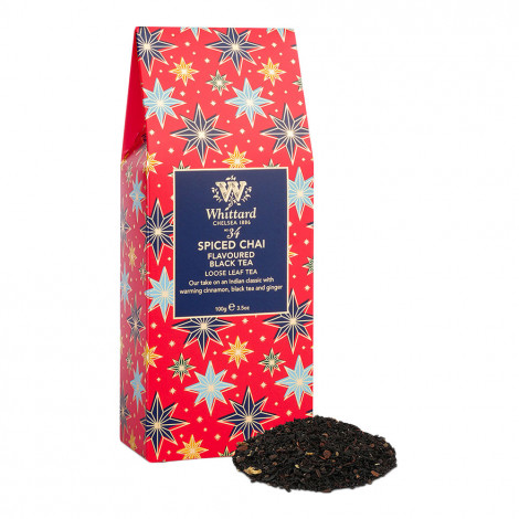 Aromatisierter schwarzer Tee Whittard of Chelsea Spiced Chai, 100 g