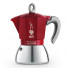 Cafetière à induction Bialetti Moka Induction Red 6 cups (6 tasses)