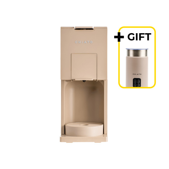 CHiATO switchPLAY Multi-Kapsel-Kaffeemaschine - Sand
