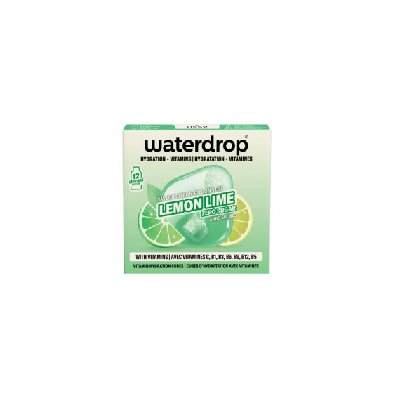 Waterdrop Microdrink Lemon-Lime Vitamindrink-Würfel, 12 Stück.