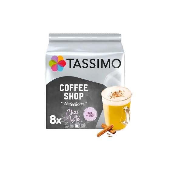 Capsules Tassimo Chai Latte (compatibles avec les machines à capsules Bosch Tassimo), 8 pcs.