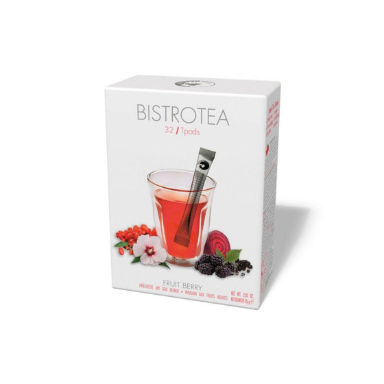 Organic Fruit Infusion Bistro Tea Fruit Berry, 32 Pcs.