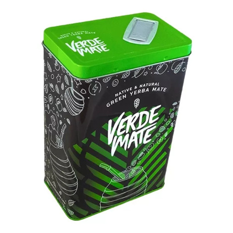 Matė arbata Verde Mate Green Dulcessa skardinėje dėžutėje su piltuvėliu, 500 g