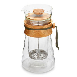 Coffee maker Hario “Cafe Press Olive Wood”, 600 ml