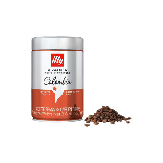 Illy Colombia kaffebönor, 250 g