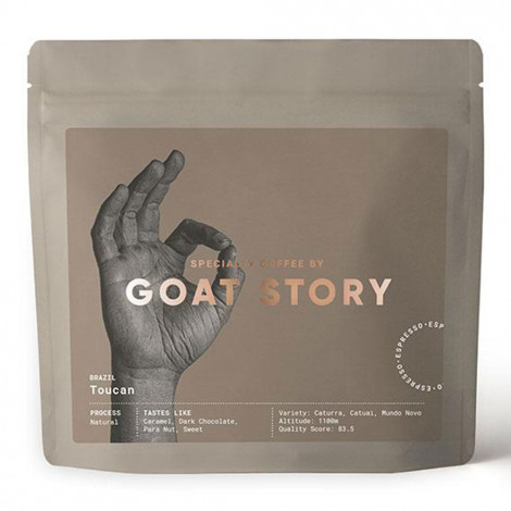 Specialitet kaffebönor Goat Story Brazil Toucan, 250 g