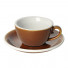 Flat White cup with a saucer Loveramics Egg Caramel, 150 ml