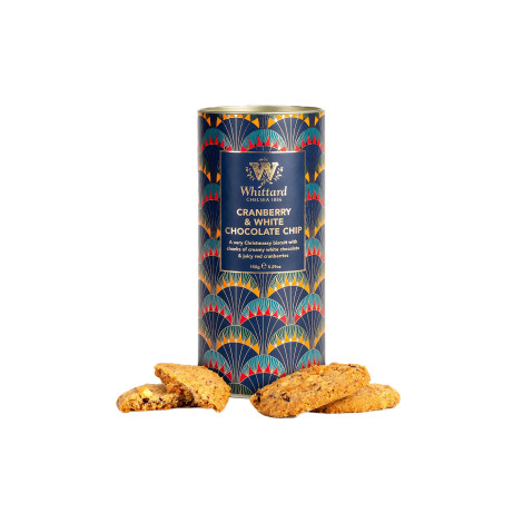 Biscuits Whittard of Chelsea Cranberry & White Chocolate Chip, 150 g