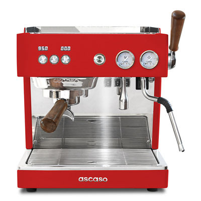 Coffee machine Ascaso Baby T Zero Textured Red