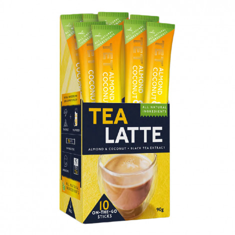 Tirpus arbatos gėrimas True English Tea „Almond and Coconut Tea Latte“, 10 vnt.