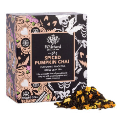 Aromatizuota juodoji arbata Whittard of Chelsea „Spiced Pumpkin Chai“, 100 g