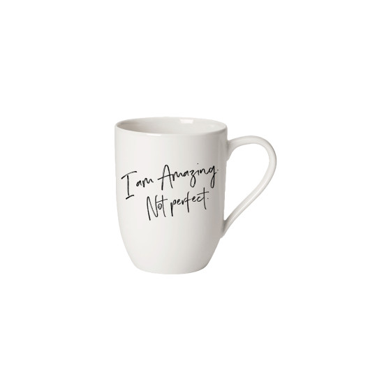 Kubek Villeroy & Boch Statement Amazing Not Perfect, 290 ml