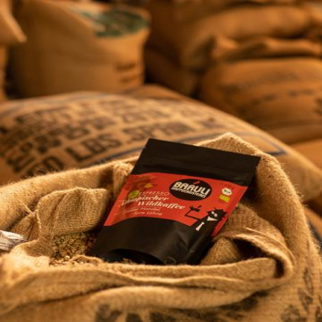 Kaffeebohnen Baruli Kaffeerösterei „Äthiopischer Wildkaffee Direct Trade Bio Espresso“