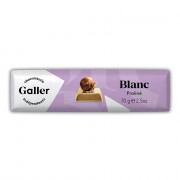 Šokolādes batoniņš Galler White Praliné, 70 g