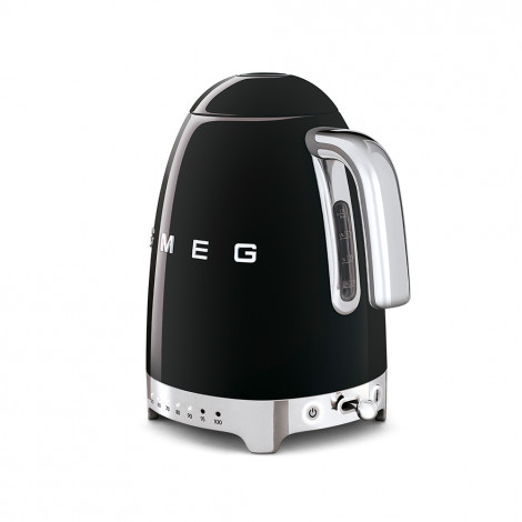 Elektrischer Wasserkocher mit variabler Temperatur Smeg „50’s Style Black KLF04BLEU“