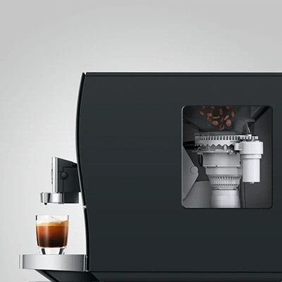 JURA Z10 Aluminium Black (EA) automatinis kavos aparatas – juodas