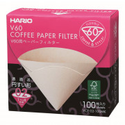 Papieren filters Hario V60 02 MK, 100 stuks.