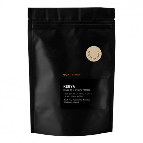 Grains de café de spécialité Goat Story “Kenya Kiaga AA”, 250 g