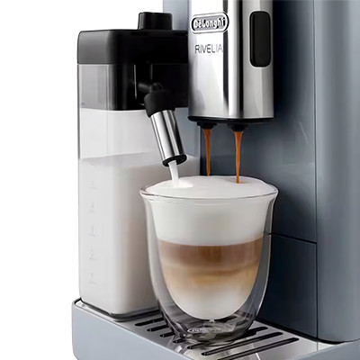 DeLonghi Rivelia EXAM440.55.G täisautomaatne kohvimasin – hall