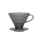 Keramisk kaffedroppare Hario V60-02 Grey