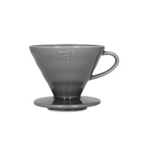Keramische koffiedruppelaar Hario V60-02 Grey