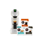 Kaffemaskin NESCAFÉ® Dolce Gusto® EDG268.W Infinissima Touch + 48 kaffekapslar i present
