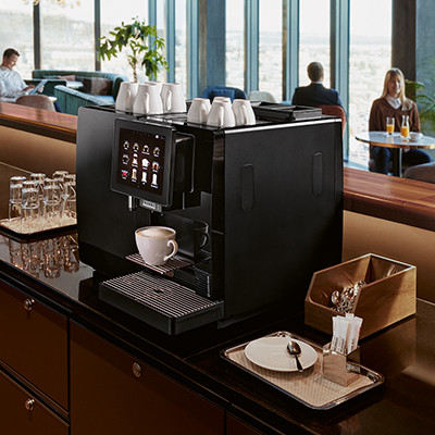 Frankie A300 MS EC kohviautomaat, professionaalne – must