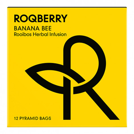 Thé aux fruits et aux herbes Roqberry Banana Bee, 12 pcs.