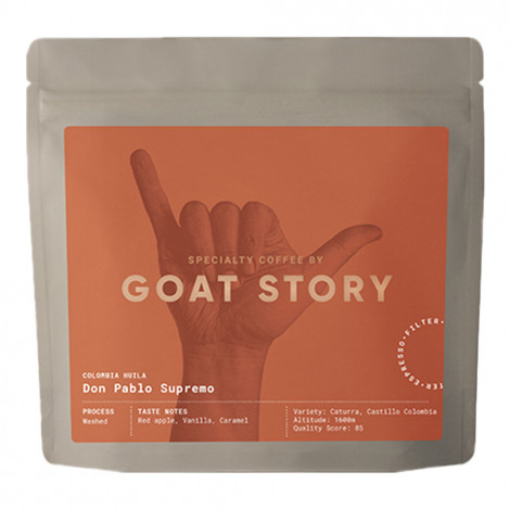 Specializētās kafijas pupiņas Goat Story Colombia Don Pablo, 250 g