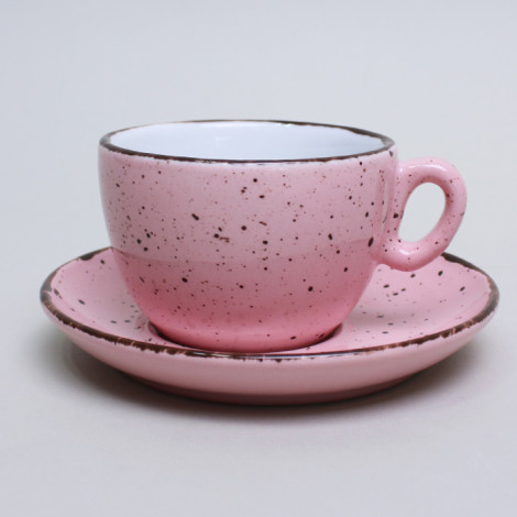 Filiżanka do kawy Inker Iris Dots Pink, 170 ml
