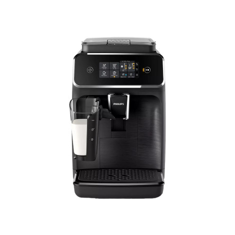 Philips 2200 LatteGo EP2230/10 automatinis kavos aparatas – juodas