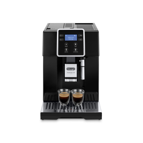 DeLonghi Perfecta Evo ESAM 420.40.B Coffee Machine, Refurbished - Black