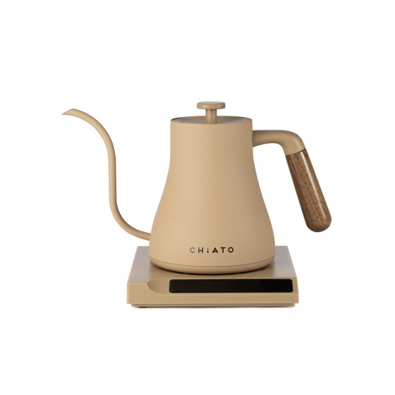 Czajnik elektryczny CHiATO flowPLAY Gooseneck – 0.6 l, piaskowy