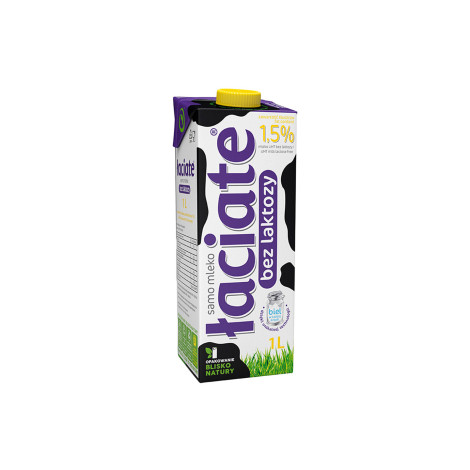 Lactose-free milk Łaciate 1,5%, 1 l