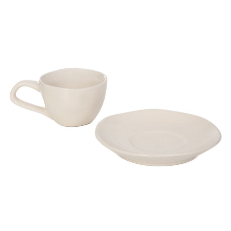 Cup with a saucer Homla ODELA Cream, 80 ml