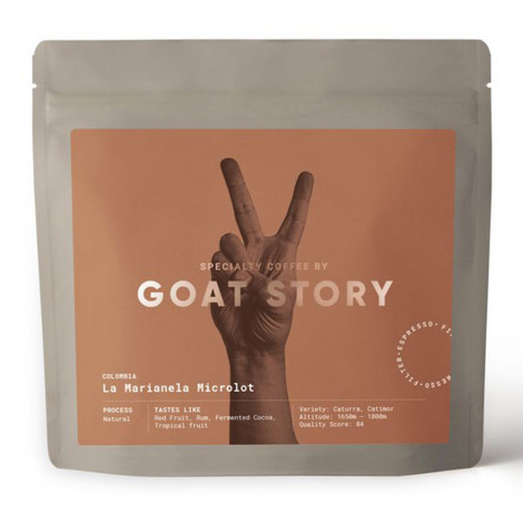 Spezialitätenkaffee Goat Story Colombia La Marianela, 250 g, ganze Bohne