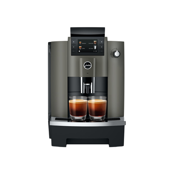 Ekspres automatyczny JURA W4 Dark Inox (EA) - do biura, czarny/szary