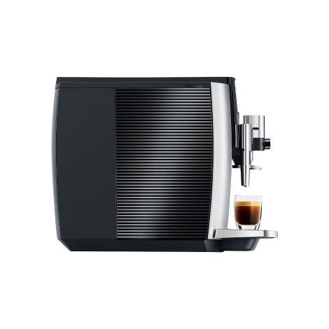 JURA E8 Touch kohvimasin, kasutatud-renoveeritud, must/hõbedane
