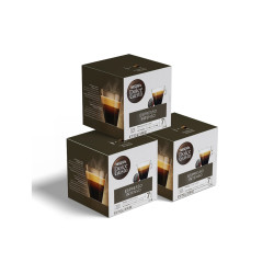 Set med kaffekapslar NESCAFÉ® Dolce Gusto® Espresso Intenso, 3 x 16 st.