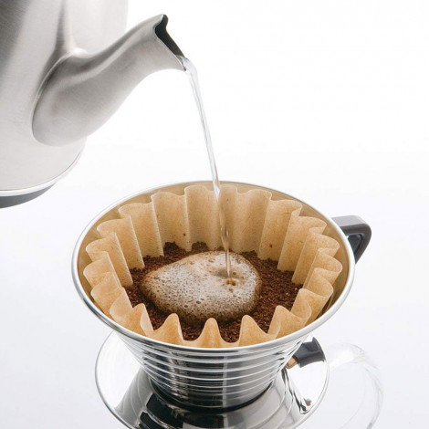 Stainless-steel dripper Kalita Wave #185