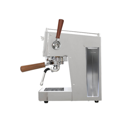 Ascaso Steel Duo Plus Inox&Wood espressomasin – hõbedane