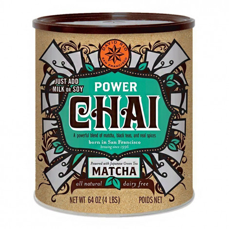 Instant tea David Rio “Power Chai” with matcha green tea, 1816 g