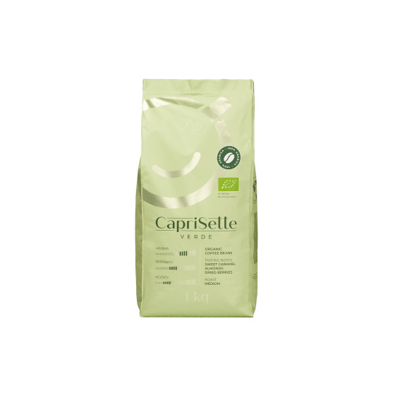 Ekologiska kaffebönor Caprisette Verde, 1 kg