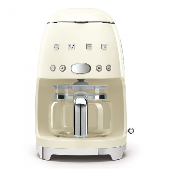 Smeg DCF02CRUK 50's Style Filter Coffee Maker - Cream