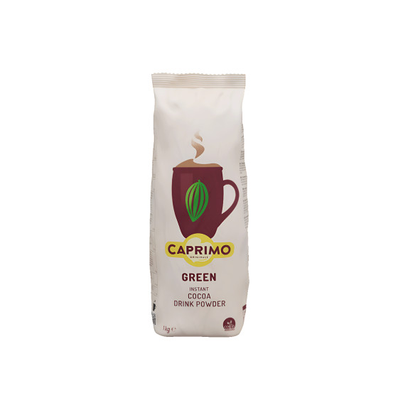 Kakaodryckspulver Caprimo Choco Green, 1 kg | Kaffe och te drycker | Kontorsexperten