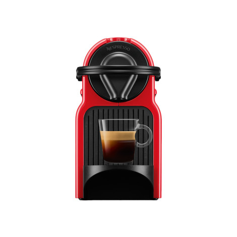 Nespresso Inissia XN1005 Kaffemaskin med kapslar – Röd