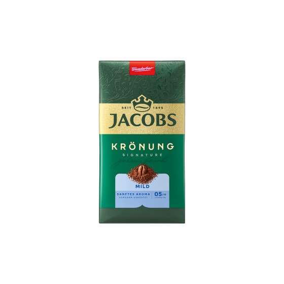 JACOBS KRÖNUNG MILD malet kaffe, 500 g