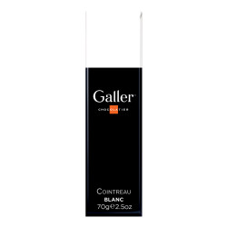 Chocolate bar Galler “White Cointreau”, 70 g