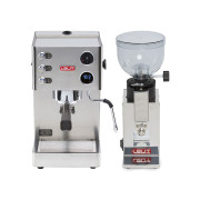 Lelit Victoria PL91T Siebträger Espressomaschine + Fred PL043MMI -Edelstahl