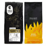 Kaffebönor set ”Kivu” + ”Magnifico”